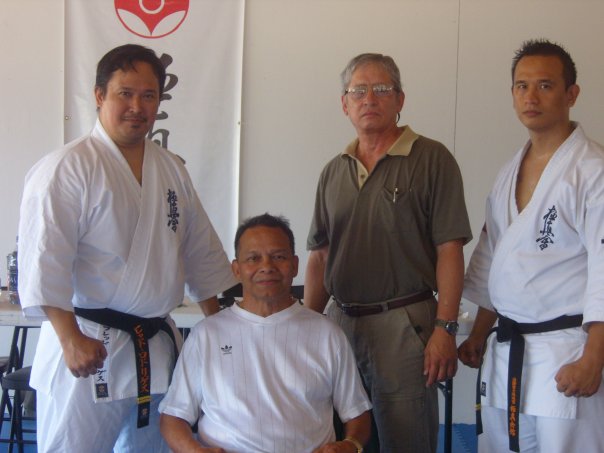 Founding Father of Guam Kyokushin Karate, Shihan Joe Tedtaotao